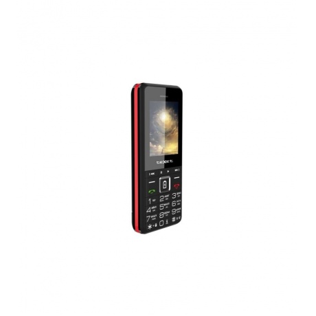 Мобильный телефон teXet TM-D215 Black Red - фото 2