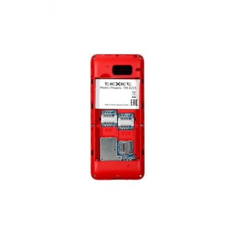 Мобильный телефон teXet TM-D215 Black Red - фото 18