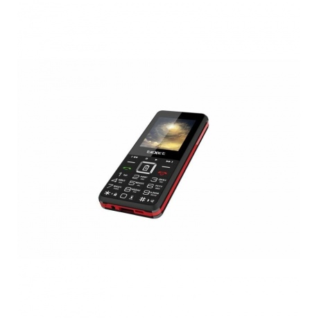 Мобильный телефон teXet TM-D215 Black Red - фото 3