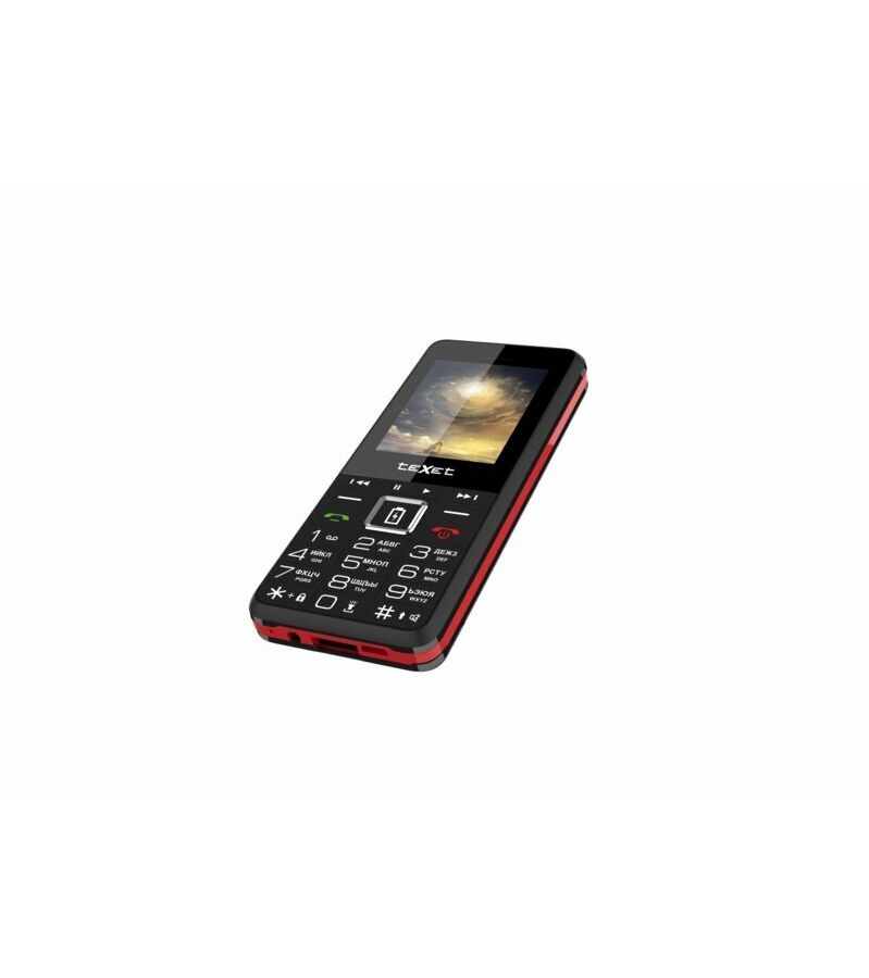 Мобильный телефон teXet TM-D215 Black Red - фото 3