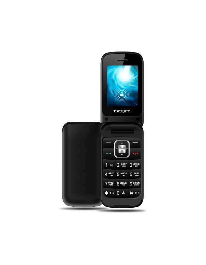 Мобильный телефон teXet TM-422 Антрацит чехол mypads fondina coccodrillo для texet tm b128