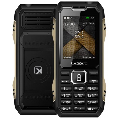Мобильный телефон teXet TM-D428 Black - фото 1