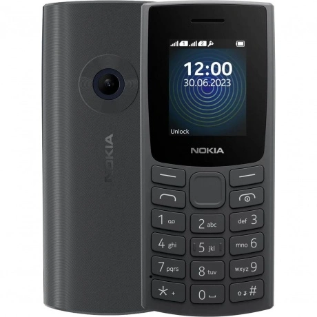 Мобильный телефон NOKIA 110 TA-1567 DS EAC CHARCOAL