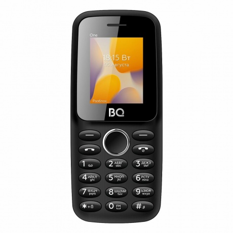 Мобильный телефон BQ 1800L ONE BLACK (2 SIM) - фото 3