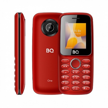 Мобильный телефон BQ 1800L ONE RED (2 SIM) - фото 1
