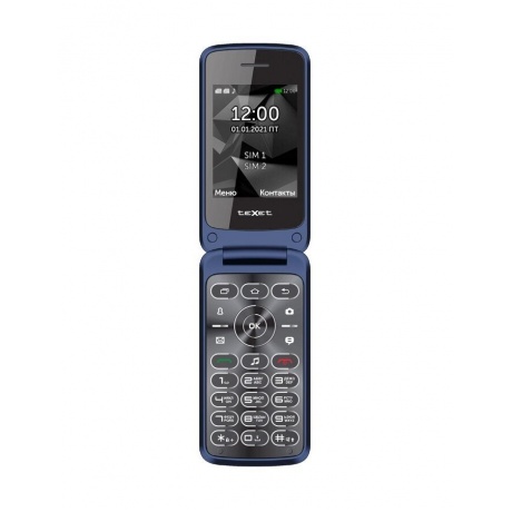 Мобильный телефон teXet ТМ-408 Blue - фото 2