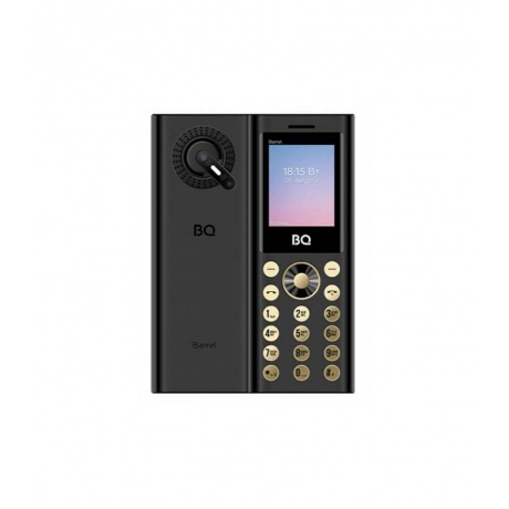 Мобильный телефон BQ 1858 BARREL BLACK GOLD (3 SIM) - фото 1