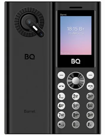 Мобильный телефон BQ 1858 Barrel Black/Silver