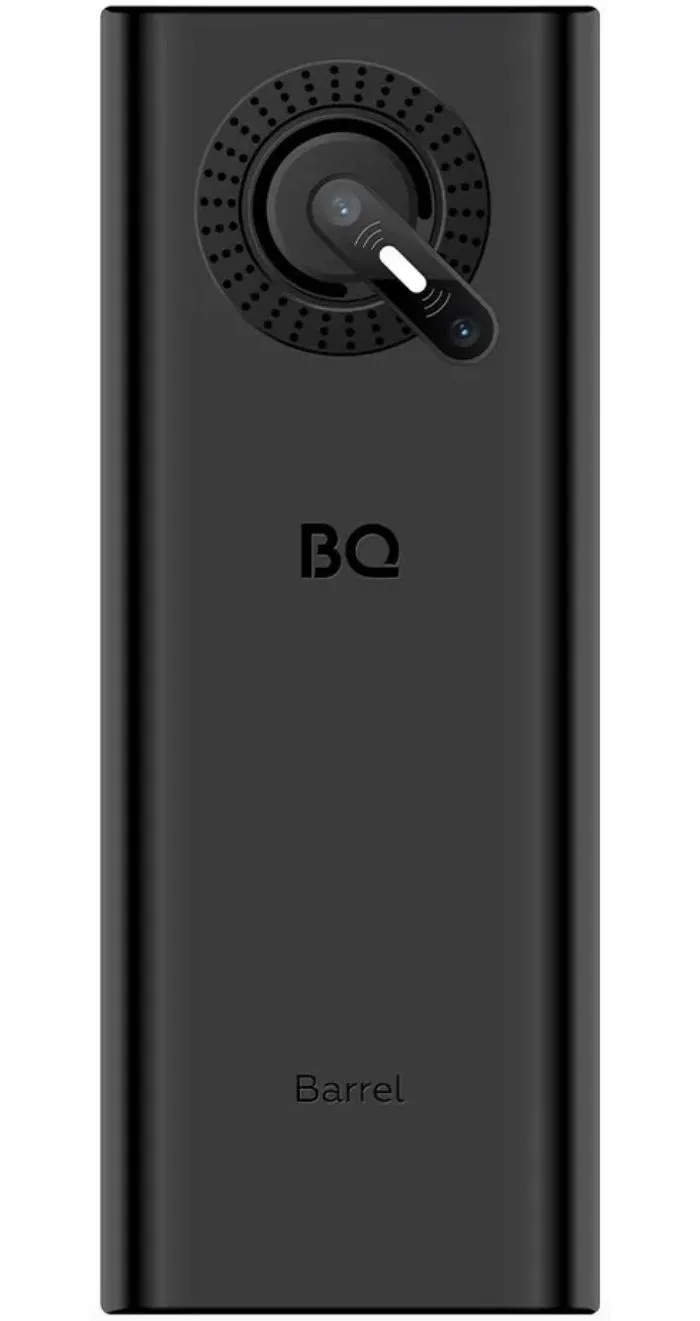 Мобильный телефон BQ 1858 BARREL BLACK SILVER (3 SIM) - фото 2
