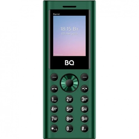 Мобильный телефон BQ 1858 Barrel Green/Black
