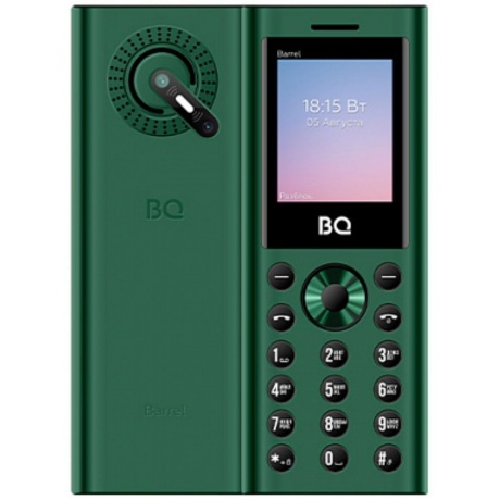 Мобильный телефон BQ 1858 BARREL GREEN BLACK (3 SIM) - фото 1