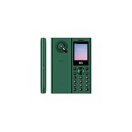 Мобильный телефон BQ 1858 BARREL GREEN BLACK (3 SIM) - фото 4
