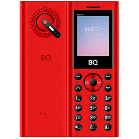 Мобильный телефон BQ 1858 BARREL RED BLACK (3 SIM) - фото 1