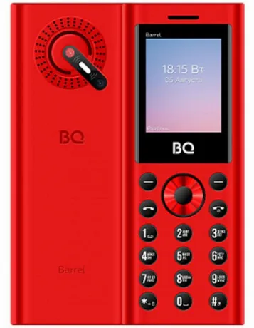 Мобильный телефон BQ 1858 Barrel Red/Black