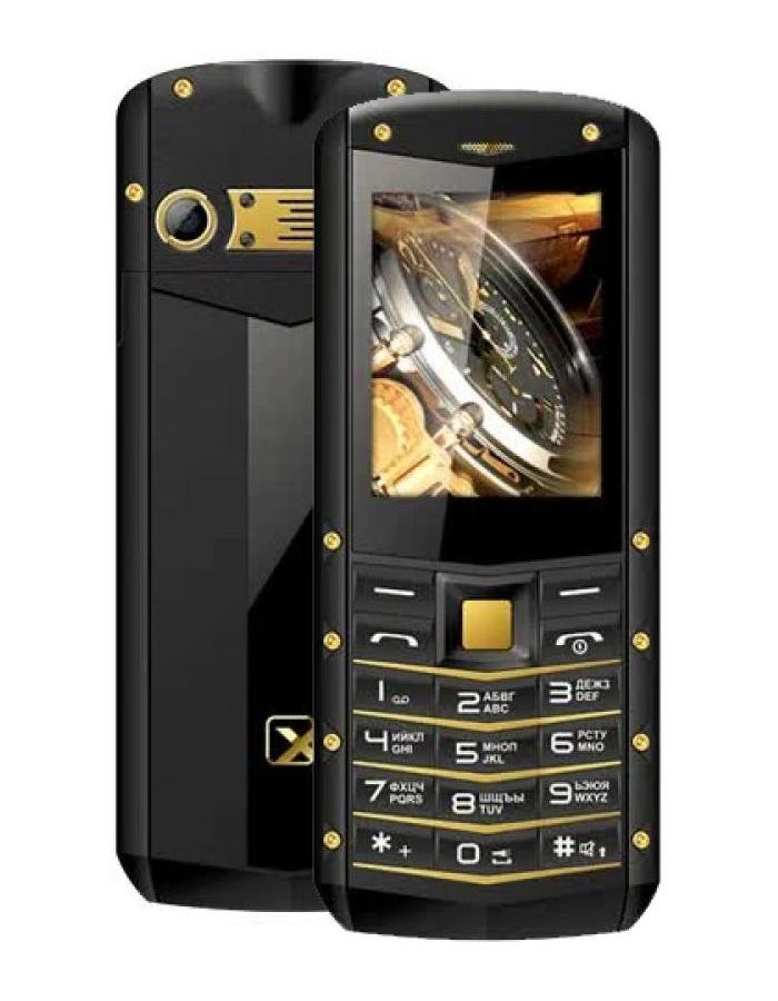 Мобильный телефон TEXET ТМ-520R BLACK YELLOW (2 SIM) мобильный телефон texet тм в418 red 2 sim