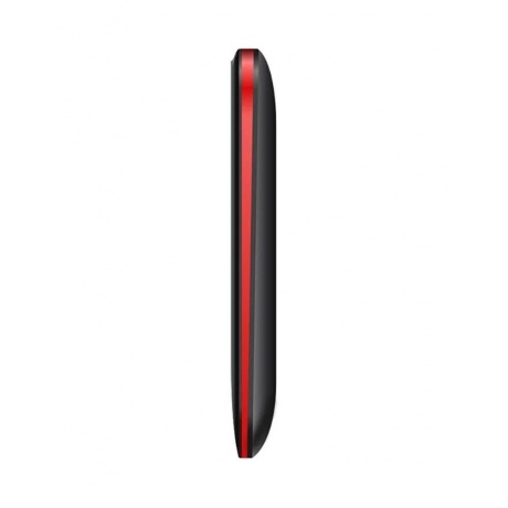 Мобильный телефон TEXET ТМ-В322 BLACK RED (2 SIM) - фото 3