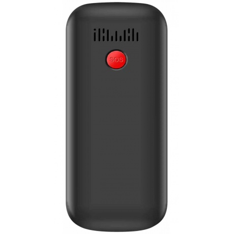 Мобильный телефон TEXET ТМ-В322 BLACK RED (2 SIM) - фото 4