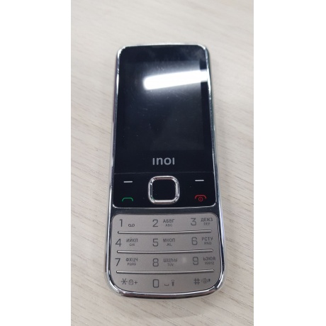 Мобильный телефон INOI 243 Silver хорошее состояние - фото 2