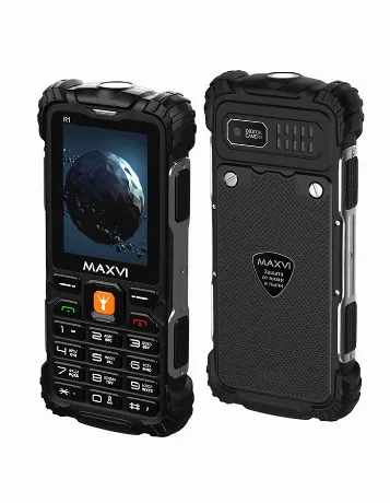 Мобильный телефон Maxvi R1 Black