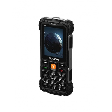 Мобильный телефон Maxvi R1 Black - фото 3
