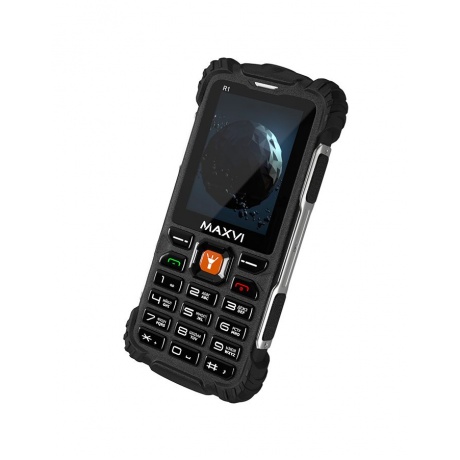 Мобильный телефон Maxvi R1 Black - фото 4