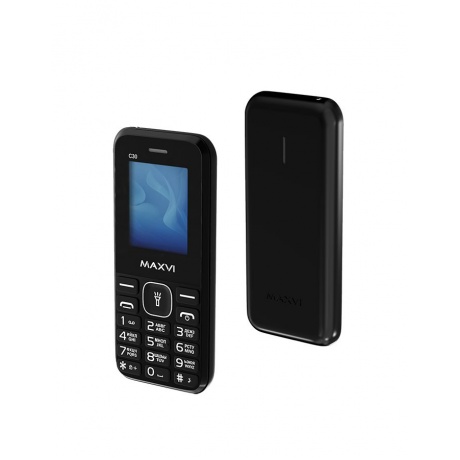 Мобильный телефон Maxvi C30 Black - фото 1