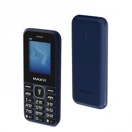 Мобильный телефон Maxvi C30 Blue - фото 1