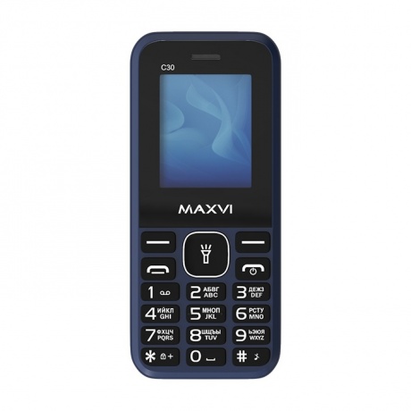 Мобильный телефон Maxvi C30 Blue - фото 2