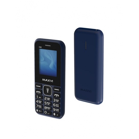 Мобильный телефон Maxvi C30 Blue - фото 1