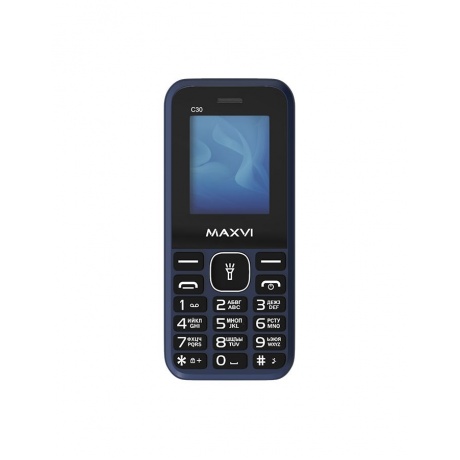 Мобильный телефон Maxvi C30 Blue - фото 4