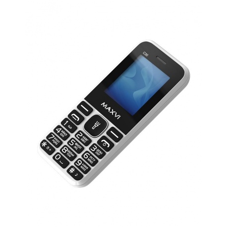 Мобильный телефон Maxvi C30 White - фото 6