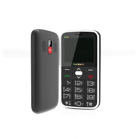 Мобильный телефон teXet TM-B228 Black - фото 1