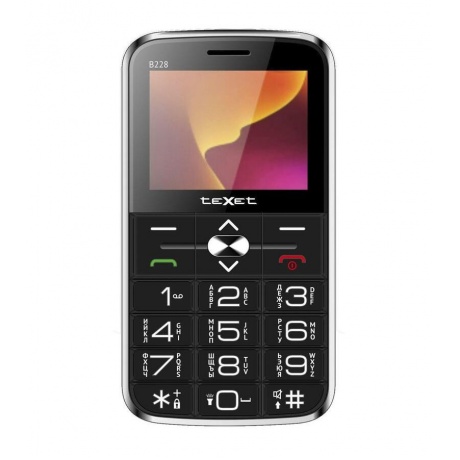 Мобильный телефон teXet TM-B228 Black - фото 2