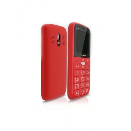 Мобильный телефон teXet TM-B228 Red - фото 1