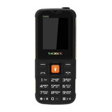 Мобильный телефон teXet TM-D400 Black - фото 1