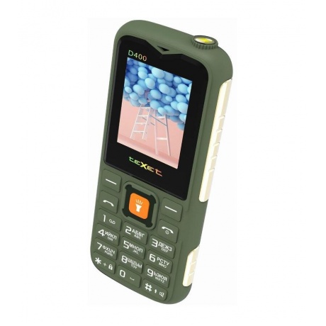 Мобильный телефон teXet TM-D400 Green - фото 6