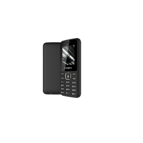 Мобильный телефон teXet TM-118 Black (2 SIM) - фото 1