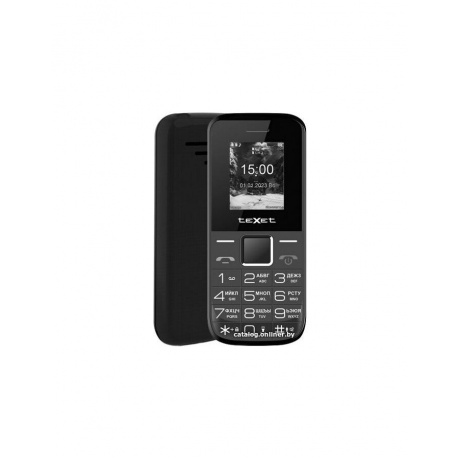 Мобильный телефон teXet TM-206 Black (2 SIM) - фото 1