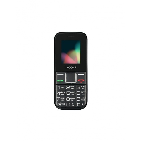 Мобильный телефон teXet TM-206 Black (2 SIM) - фото 8