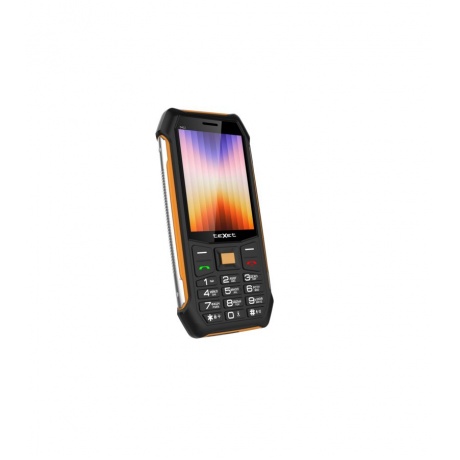 Мобильный телефон teXet ТМ-D412 Black Orange (2 SIM) - фото 2
