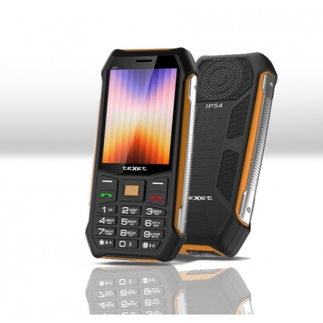 Мобильный телефон teXet ТМ-D412 Black Orange (2 SIM) - фото 22