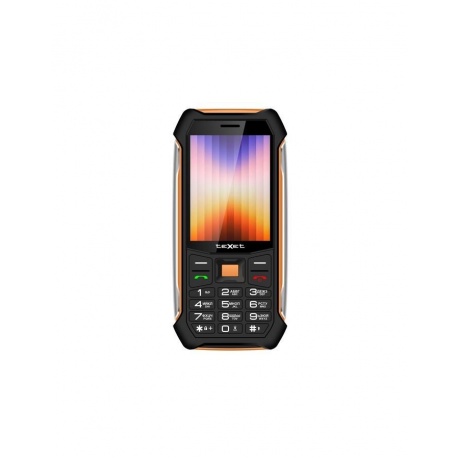 Мобильный телефон teXet ТМ-D412 Black Orange (2 SIM) - фото 8