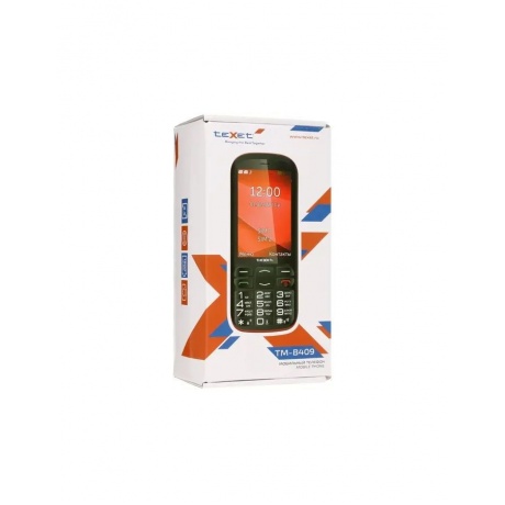 Мобильный телефон teXet ТМ-В409 Black Red (2 SIM) - фото 33