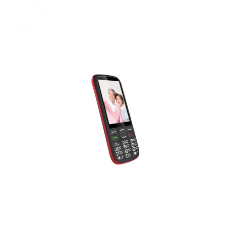 Мобильный телефон teXet ТМ-В409 Black Red (2 SIM) - фото 5