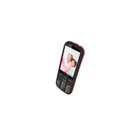 Мобильный телефон teXet ТМ-В409 Black Red (2 SIM) - фото 6