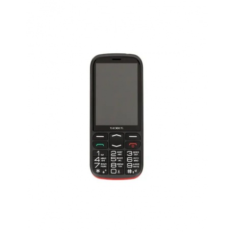 Мобильный телефон teXet ТМ-В409 Black Red (2 SIM) - фото 8
