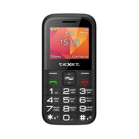 Мобильный телефон teXet ТМ-В418 Black (2 SIM) - фото 4
