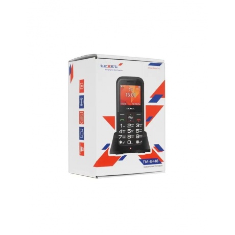 Мобильный телефон teXet ТМ-В418 Red (2 SIM) - фото 22