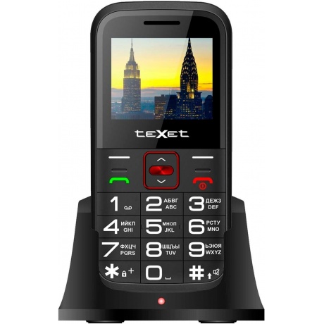 Мобильный телефон teXet ТМ-В418 Red (2 SIM) - фото 7
