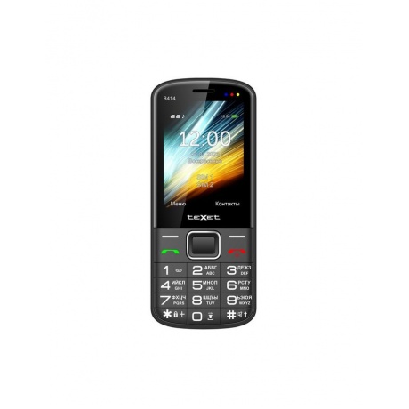 Мобильный телефон teXet TM-B414 Black - фото 1